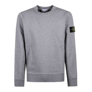 Stone Island Men Crew Neck Sweater With Logo